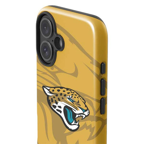 NFL Jacksonville Jaguars Double Vision iPhone 16 Plus Impact Case